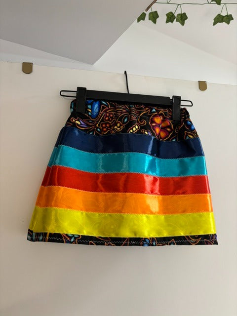Baby rainbow ribbon skirt