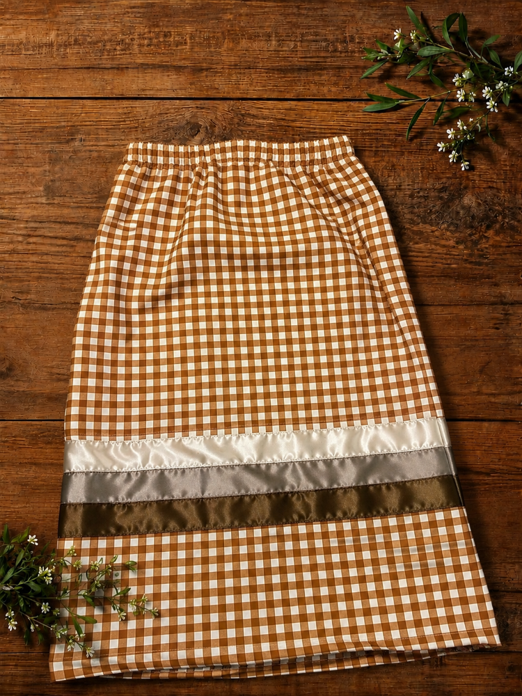 Golden Prairie Ribbon skirt